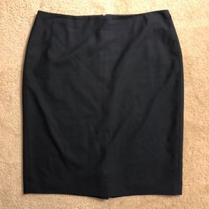 Navy Anne Klein skirt